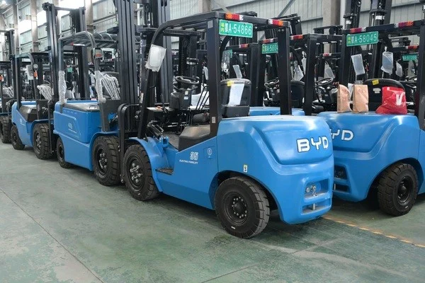 Can a 3.5 ton electric forklift operate outdoors?应用参考