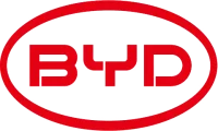Red BYD oval logo